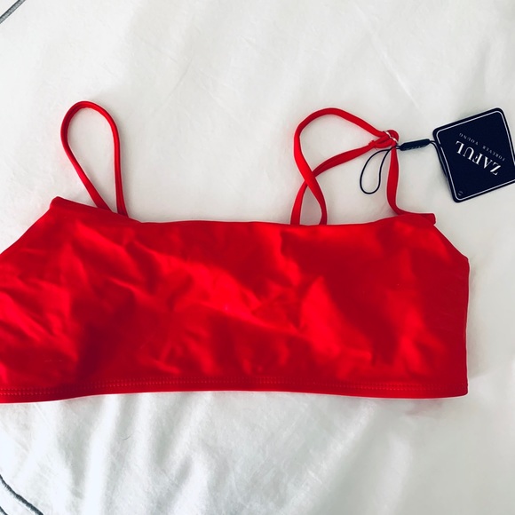 Zaful Red Sporty Sex Bikini - Picture 2 of 4